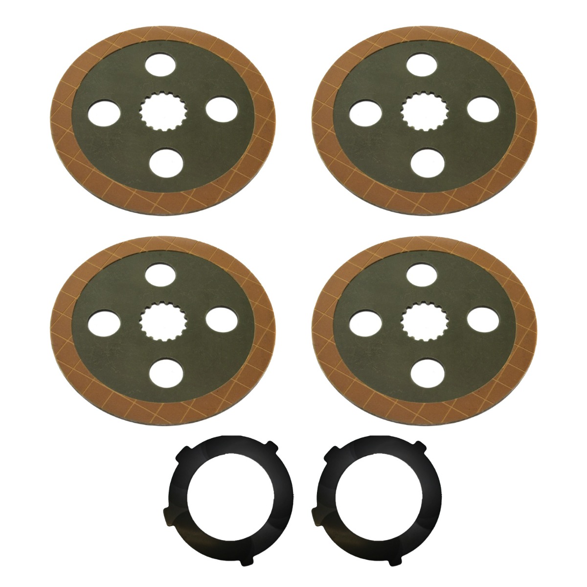 Jeu de disques et plaquettes de frein T1060-28200 pour Kubota