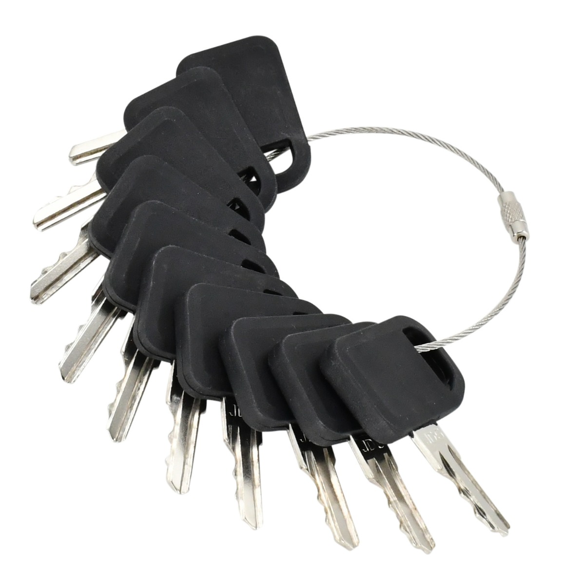10 pièces clé de contact TCA24616 pour John Deere