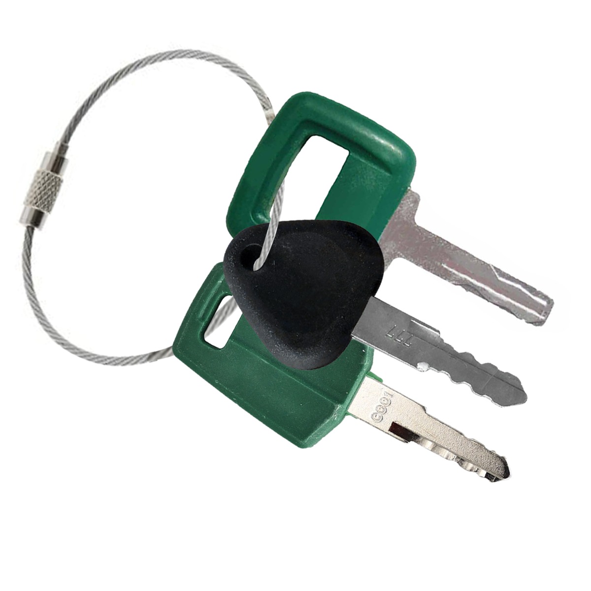Clé de contact 3pcs 11039228 pour Volvo