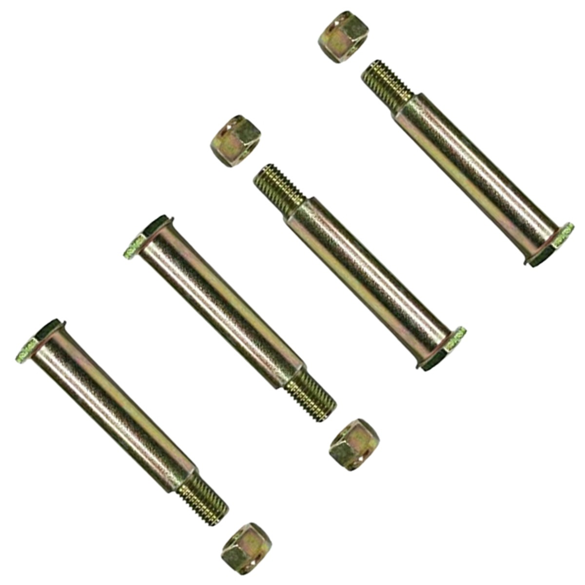 4PCS Boulons de roue avec écrous de blocage 137644 Pour Husqvarna