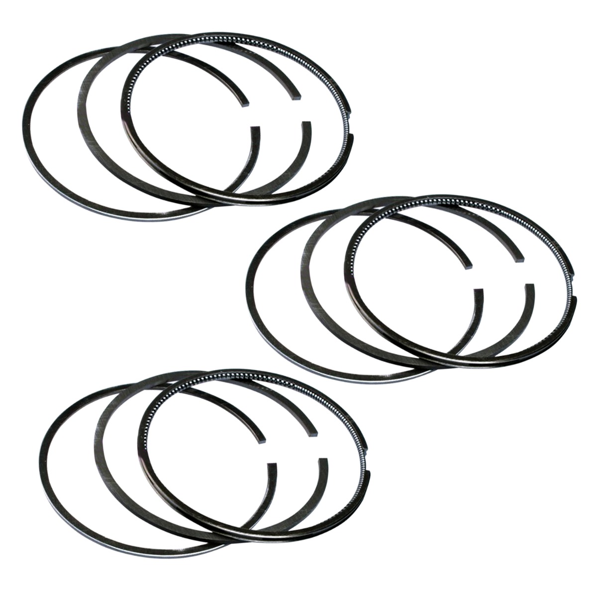 Segments de piston 3 jeu 750-13120 pour Lister Petter