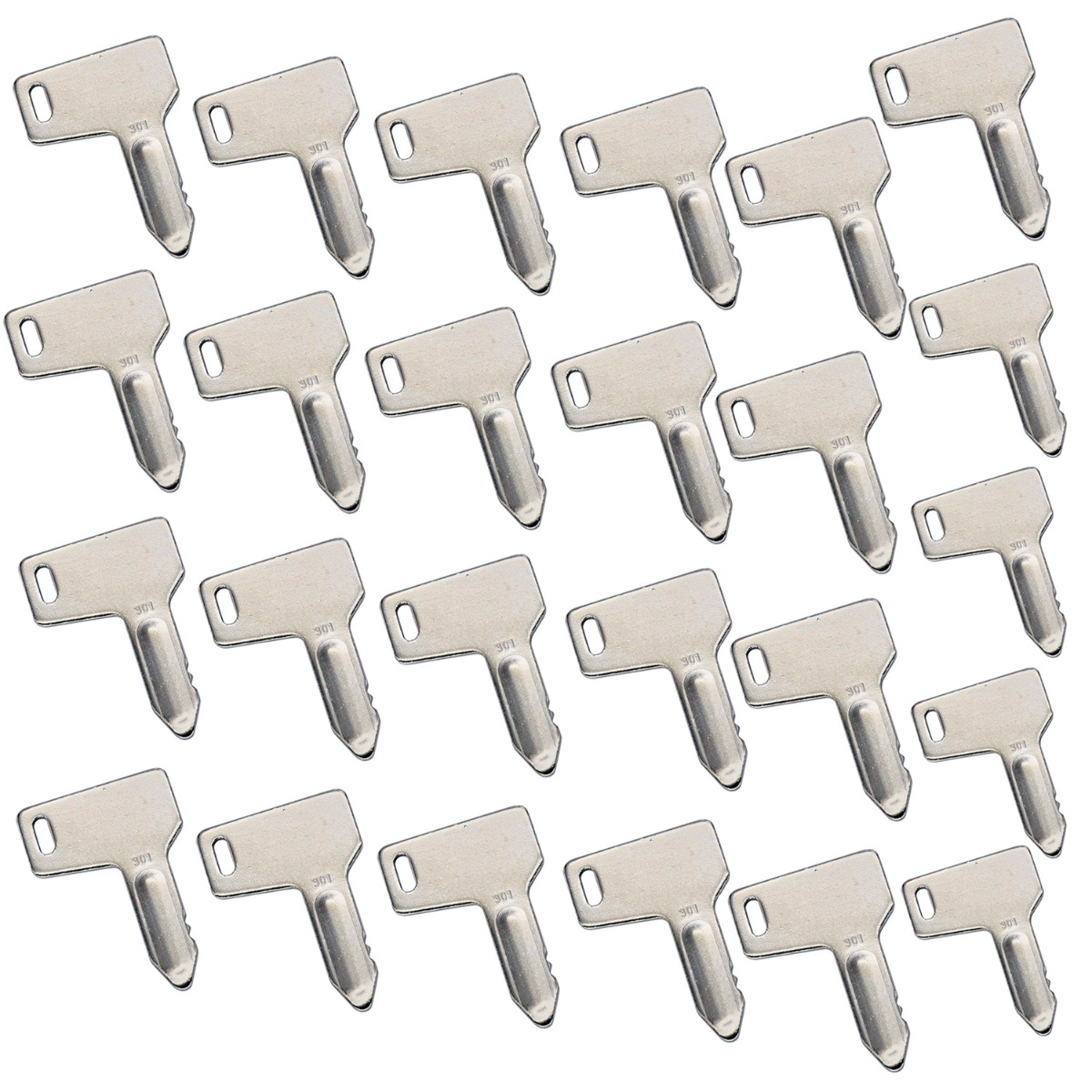 25 pièces clé de contact 301 933110-00301 pour Yanmar