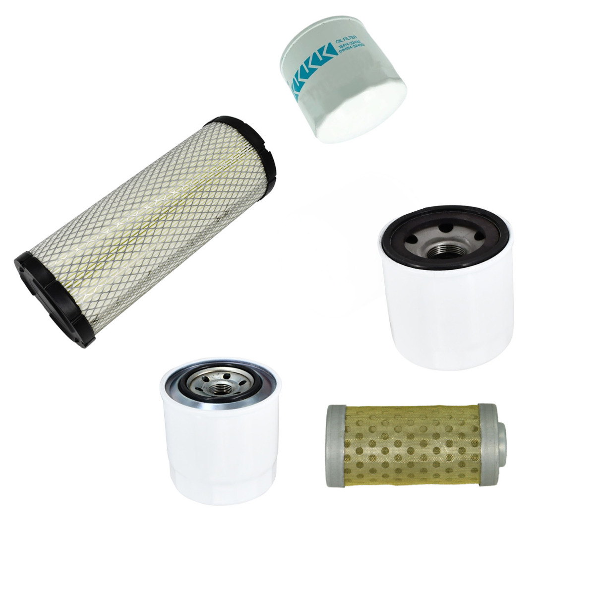 Kit de filtre d'entretien TC620-93230 pour Kubota