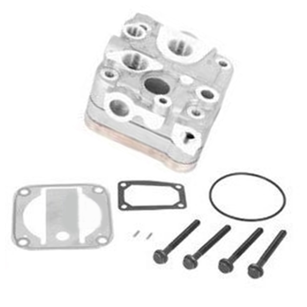 Culasse complète de compresseur de frein à air 504016818 pour Iveco