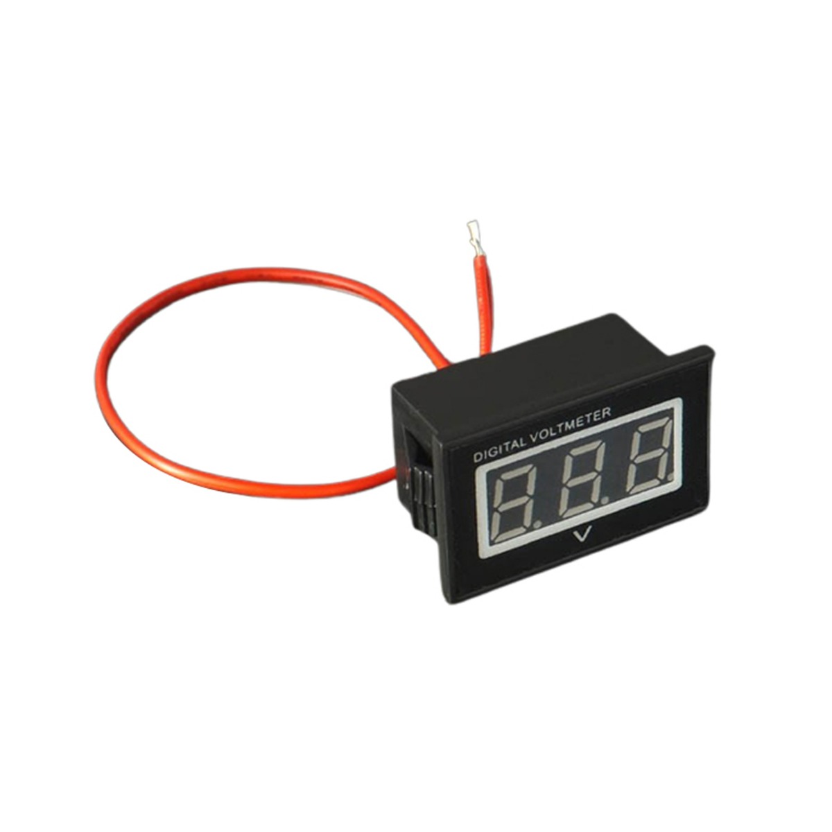 Auto Gauge Voltmètre numérique LED V40D 12V 2.5-30V pour équipement lourd