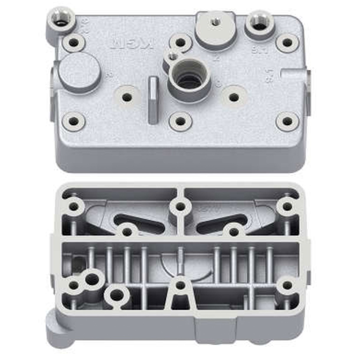 Culasse de compresseur d'air 3095847 pour Volvo