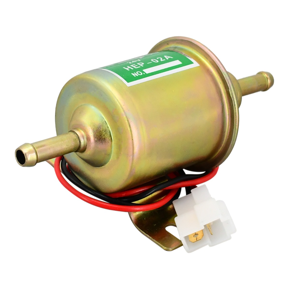 24V Gas Diesel Inline Pompe à carburant électrique HEP-02A Pour voiture