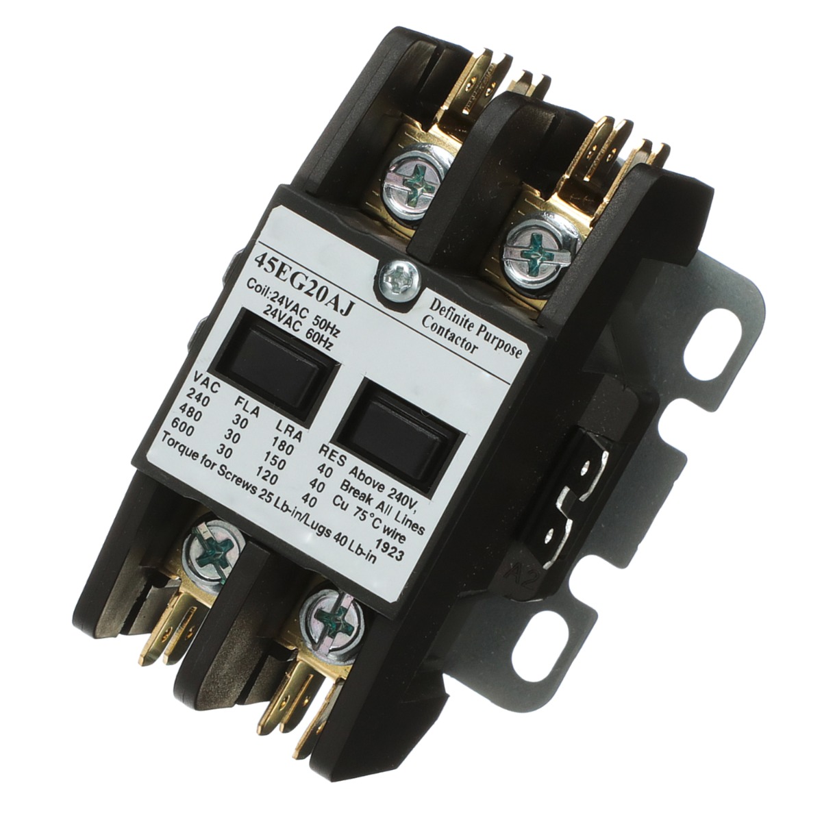 Contacteur à usage transparent bobine 2 pôles 20 ampères 25 ampères 30 ampères 240V 45EG20AG pour Siemens