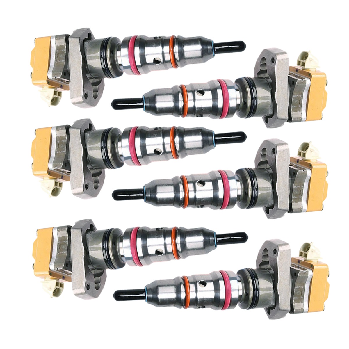 6 pièces Injecteur de carburant 2593597C91 Pour Perkins