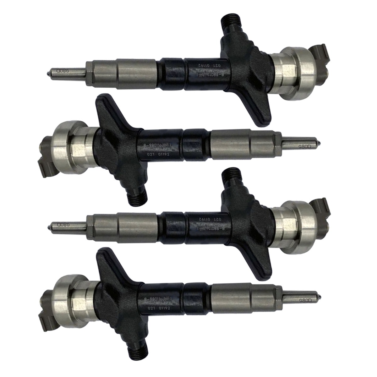 4 pièces Injecteur de carburant 095000-6993 pour Denso