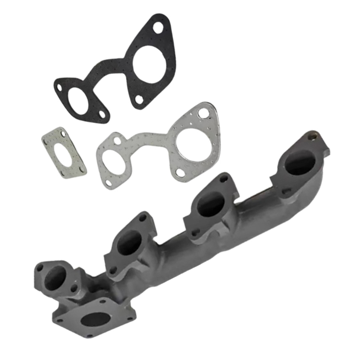 Collecteur d'échappement 7008378 avec joints 6666781 6685878 pour Kubota