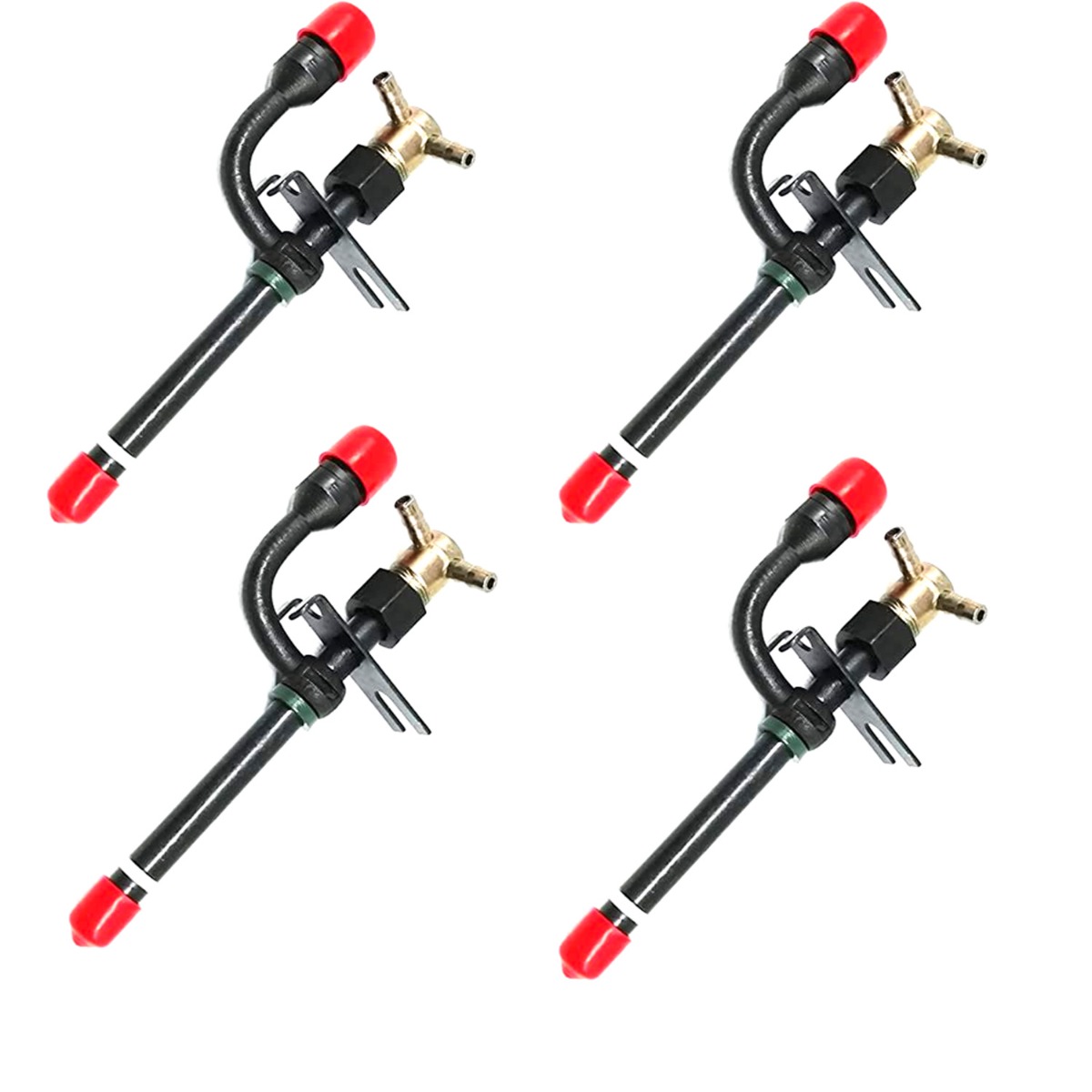 4 pièces Buse de crayon d'injecteur de carburant 1737153001 pour Kubota