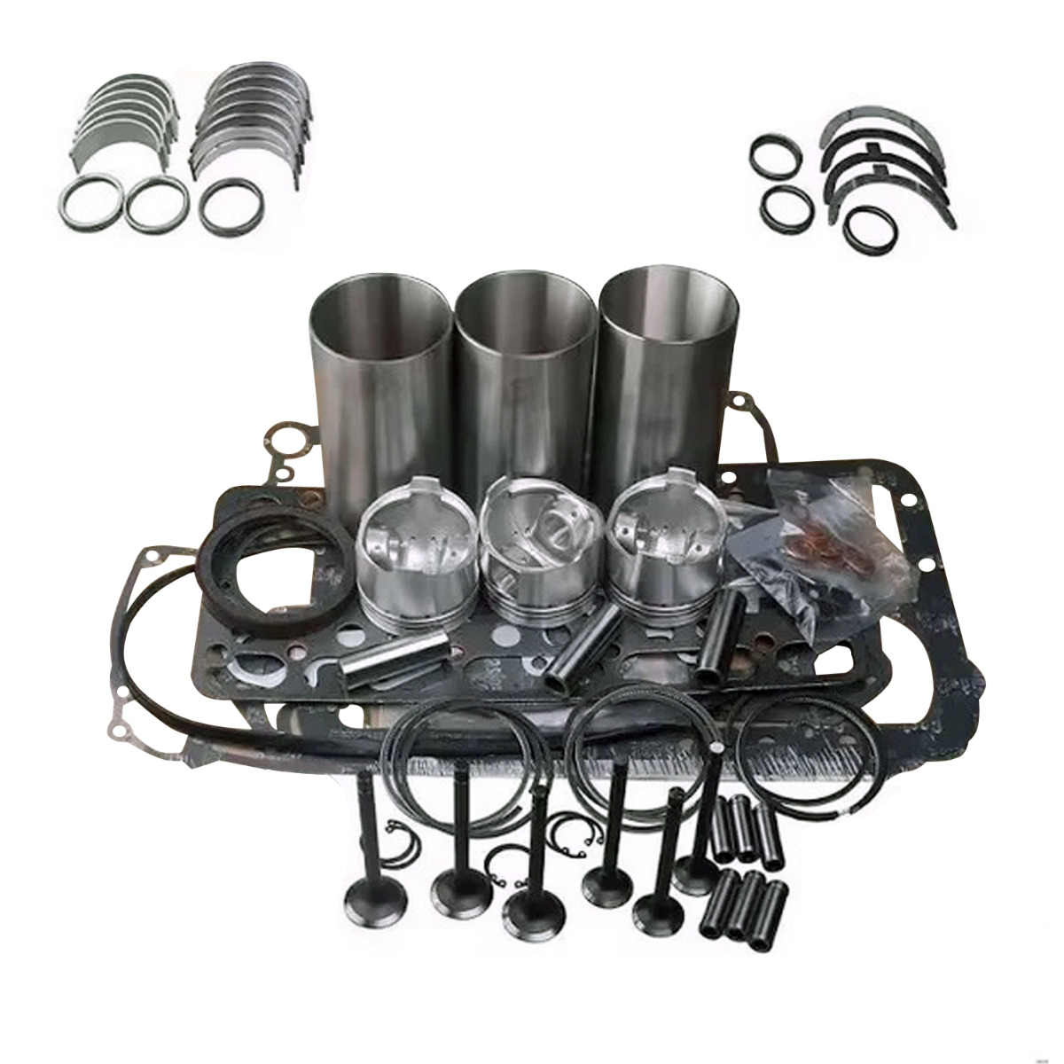 Kit de reconstruction de révision pour moteur Komatsu 3D84-1 3D84-16A