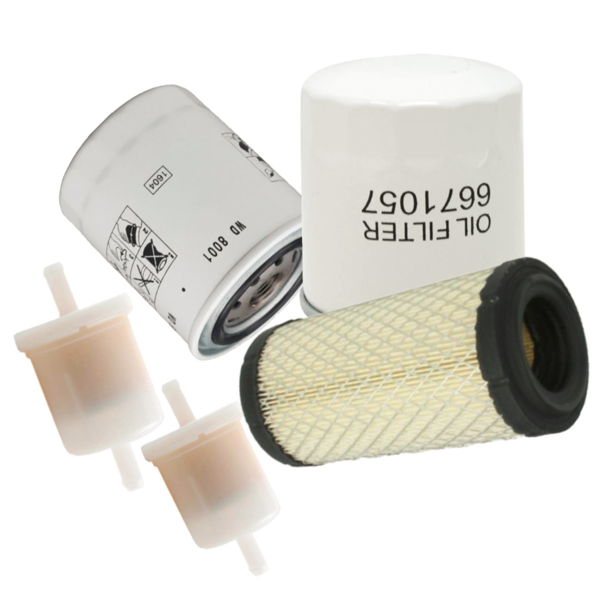 Kit de filtres 77700-03362 7770003362, filtre de Transmission d'huile, d'air et de carburant HH150-32430 K1211-82320 12581-43012 HHK20-36990 pour Kubota