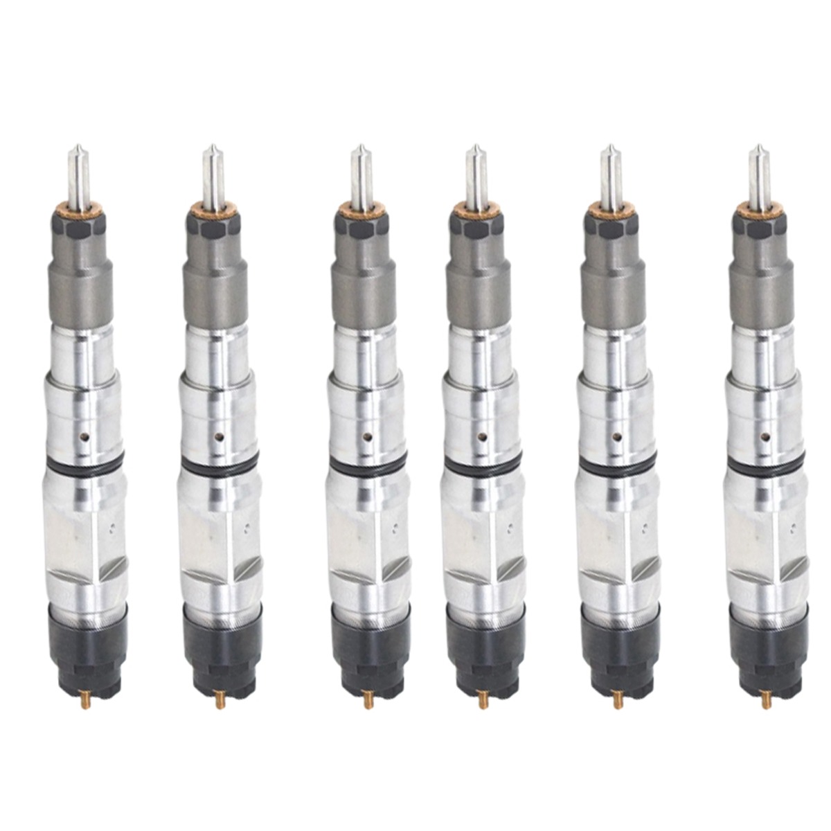 6 pièces Injecteur de carburant 65.10101-7050A pour Doosan