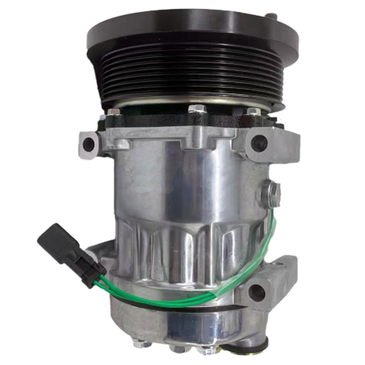 SD7H15 Compresseur de climatisation 133mm 8 rainures 163-0872 pour Caterpillar CAT