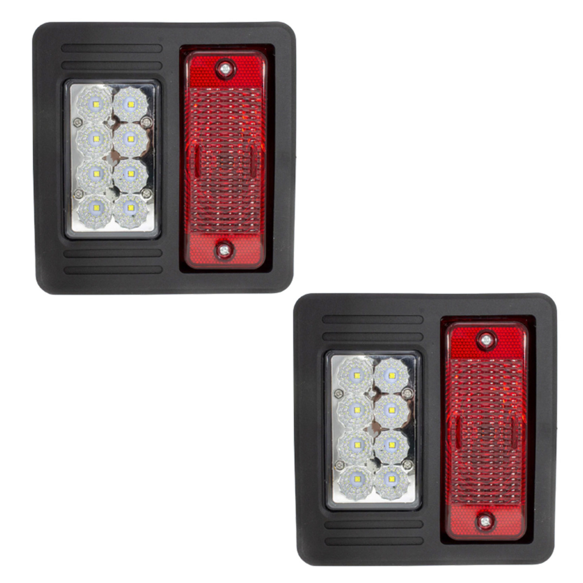 2 PCS Ensemble de feux arrière LED 6670284 pour Bobcat