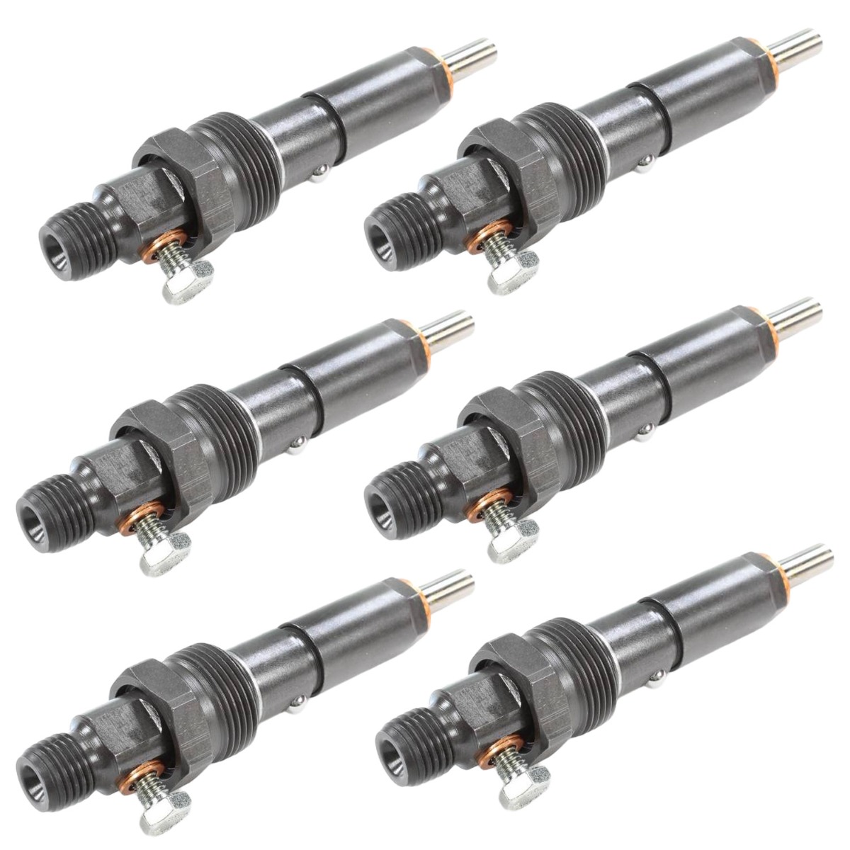 6 pièces Injecteur de carburant 2856255 Pour Case