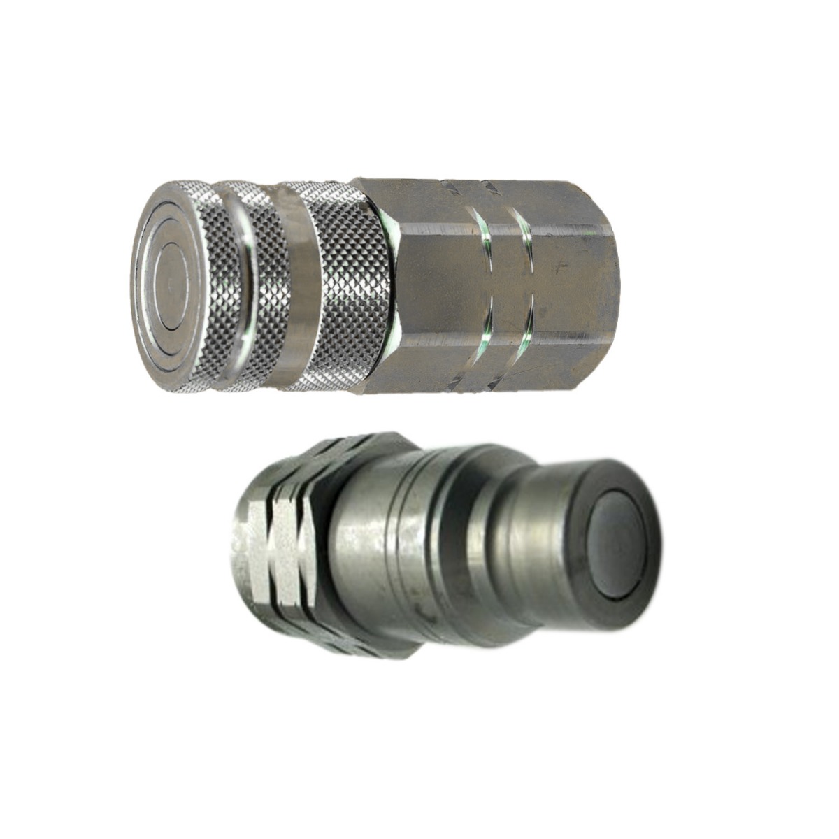 Coupleur rapide hydraulique mâle femelle à visage plat réglé 195-6525 pour Caterpillar