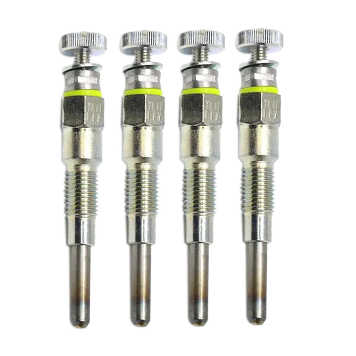 4 pièces Bougie de préchauffage d'injecteur de carburant 6698618 Pour Bobcat