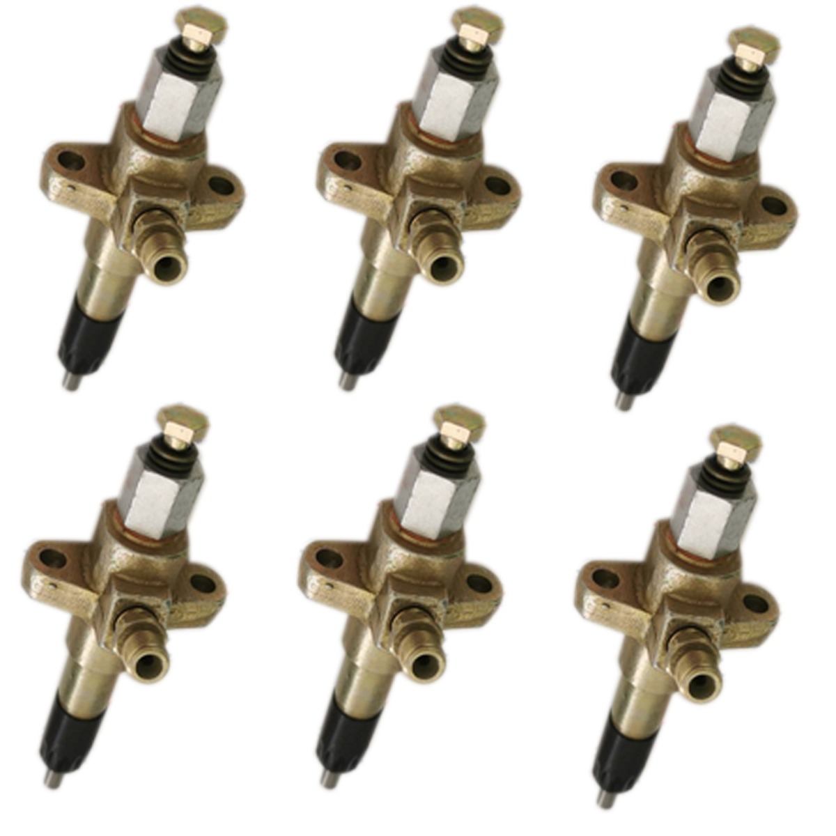 6 pièces Injecteur de carburant 65.10101-7099 pour Doosan