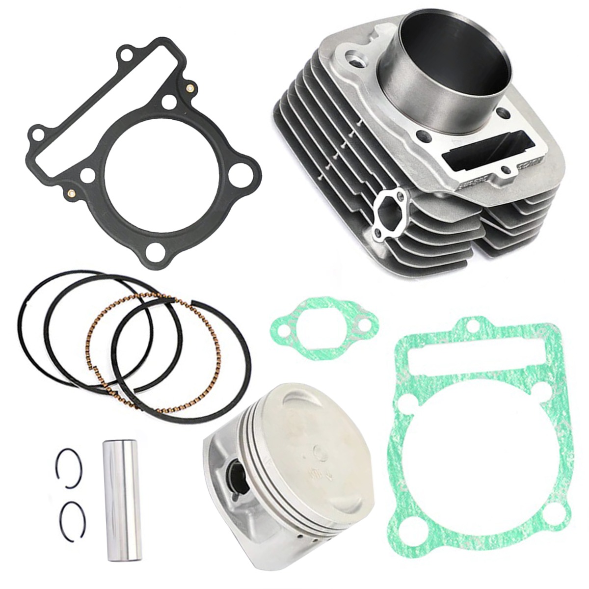 Jeu de joints de segment de piston de cylindre GT1068CX117OW pour Yamaha