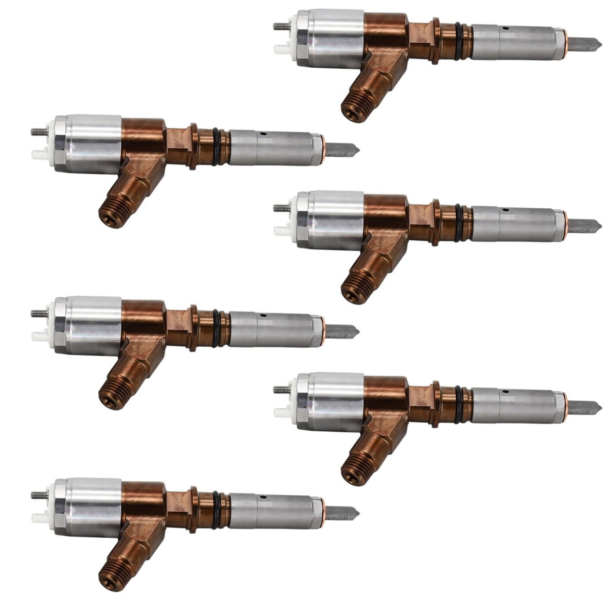 6 pièces Injecteur de carburant 10R-7672 Pour Caterpillar CAT