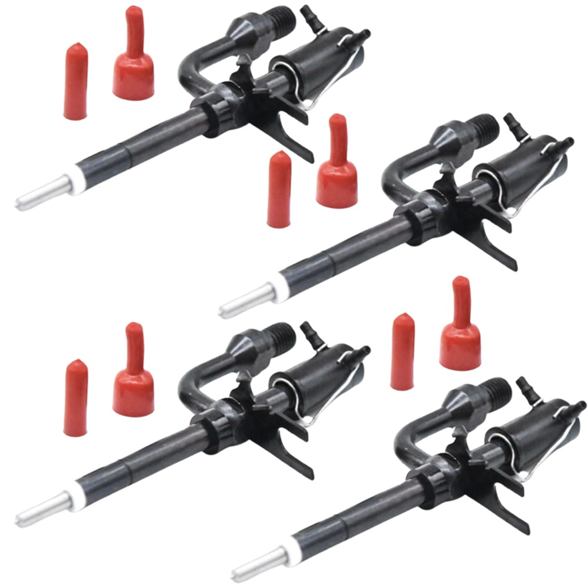 4 pièces Injecteur de carburant crayon 974F9E527DB pour Ford