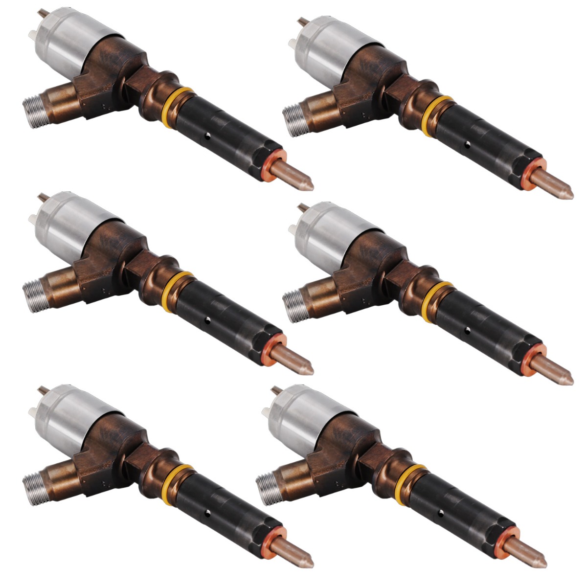 6 pièces Injecteur de carburant 2645A719 pour Perkins