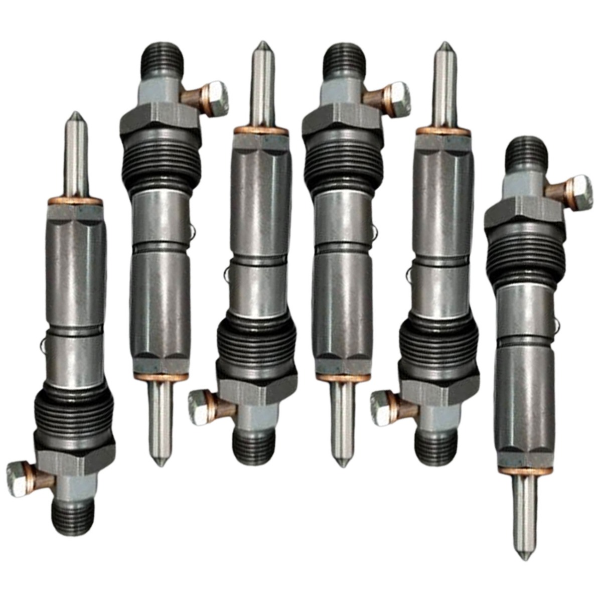 6 pièces Buse d'injecteur de carburant 2852056 pour New Holland