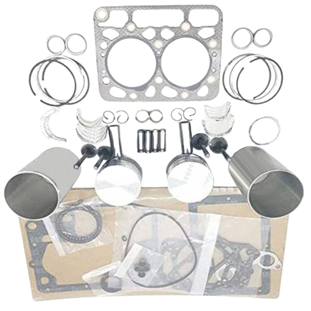 Kit de reconstruction de révision pour Kubota