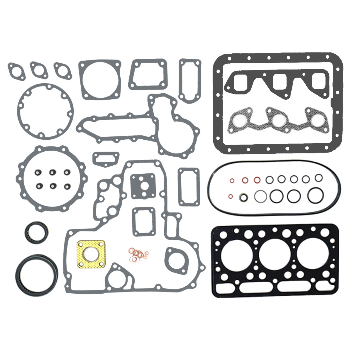 Jeu de joints complet pour Kubota