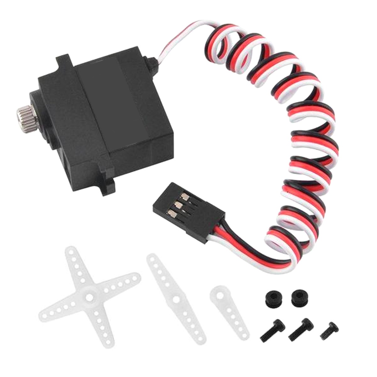 JX Coreless Waterproof Metallgetriebe Digital Mini Servo 3.6Kg PDI-1151MG pour modèle réduit de voiture RC