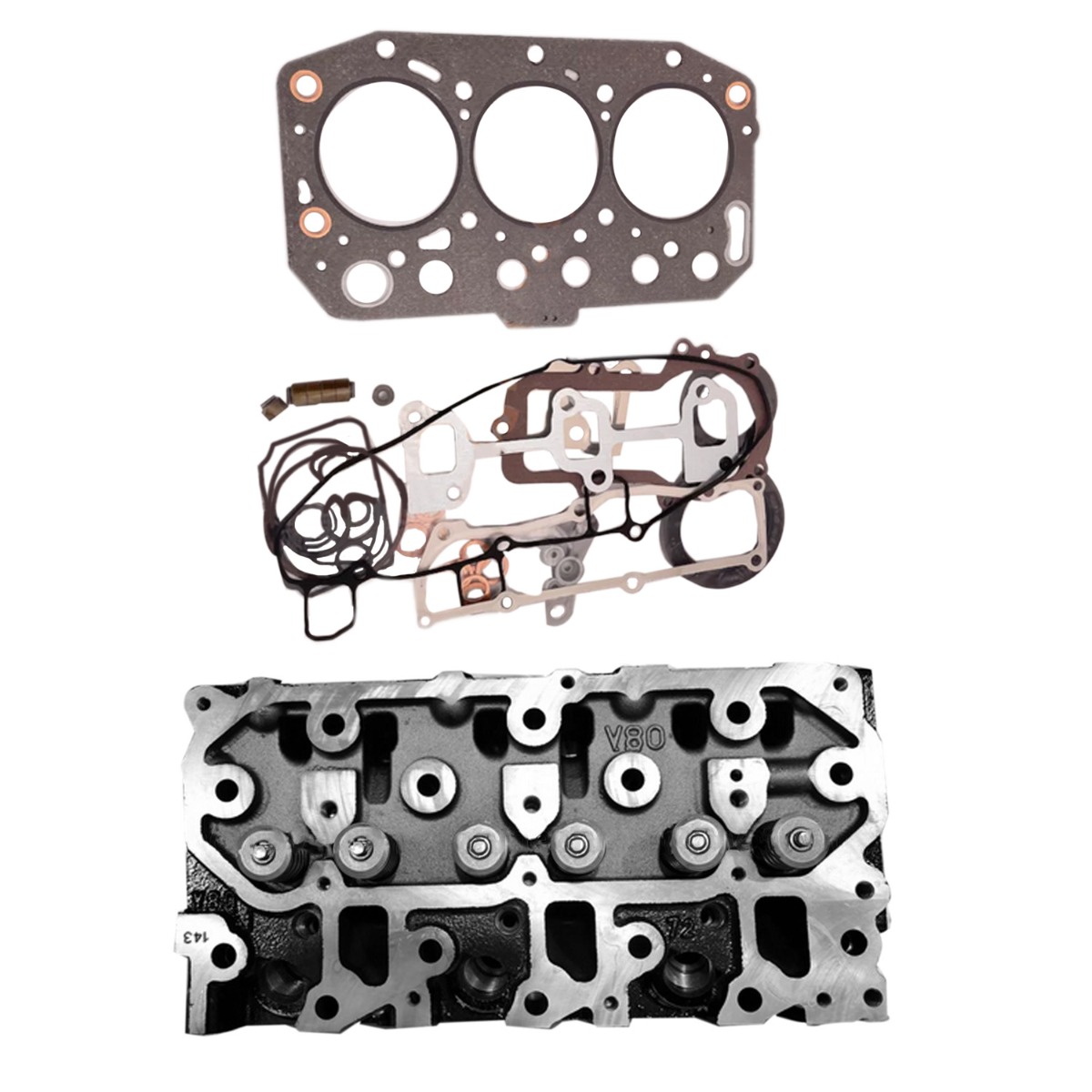 Culasse et jeu de joints complet BSU000707 pour Yanmar