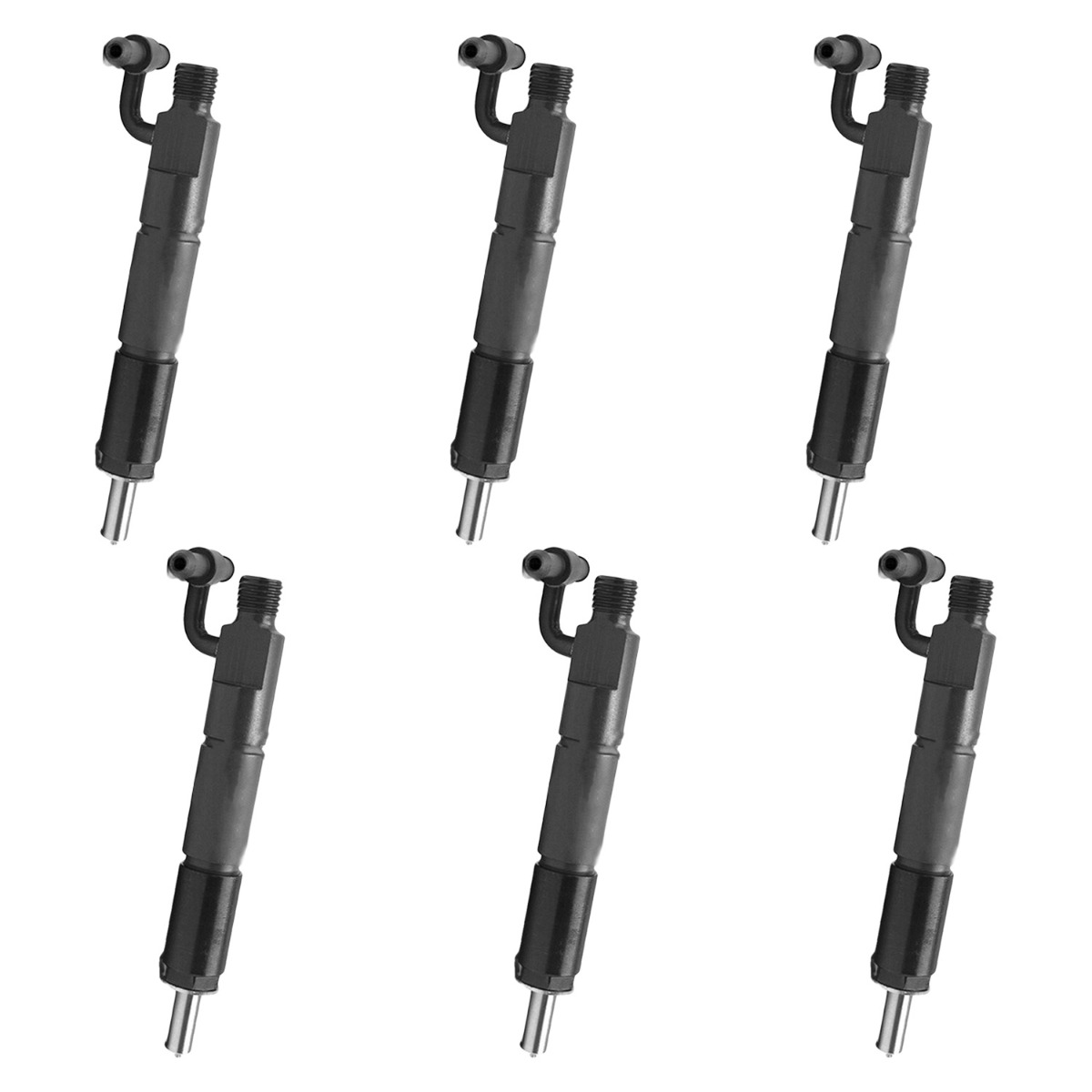 6 pièces Injecteur de carburant 093500-6270 pour Mitsubishi