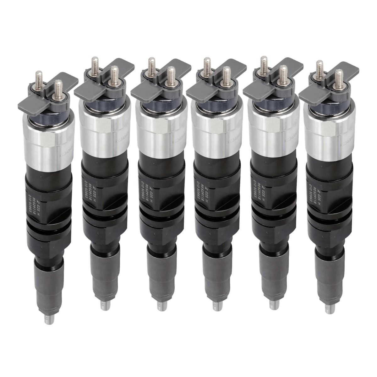 6 pièces injecteur de carburant 095000-6490 pour John Deere