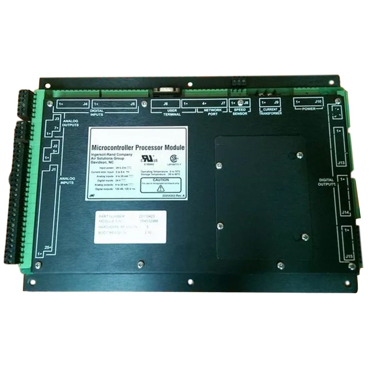 Panneau de commande 22110423 pour Ingersoll Rand