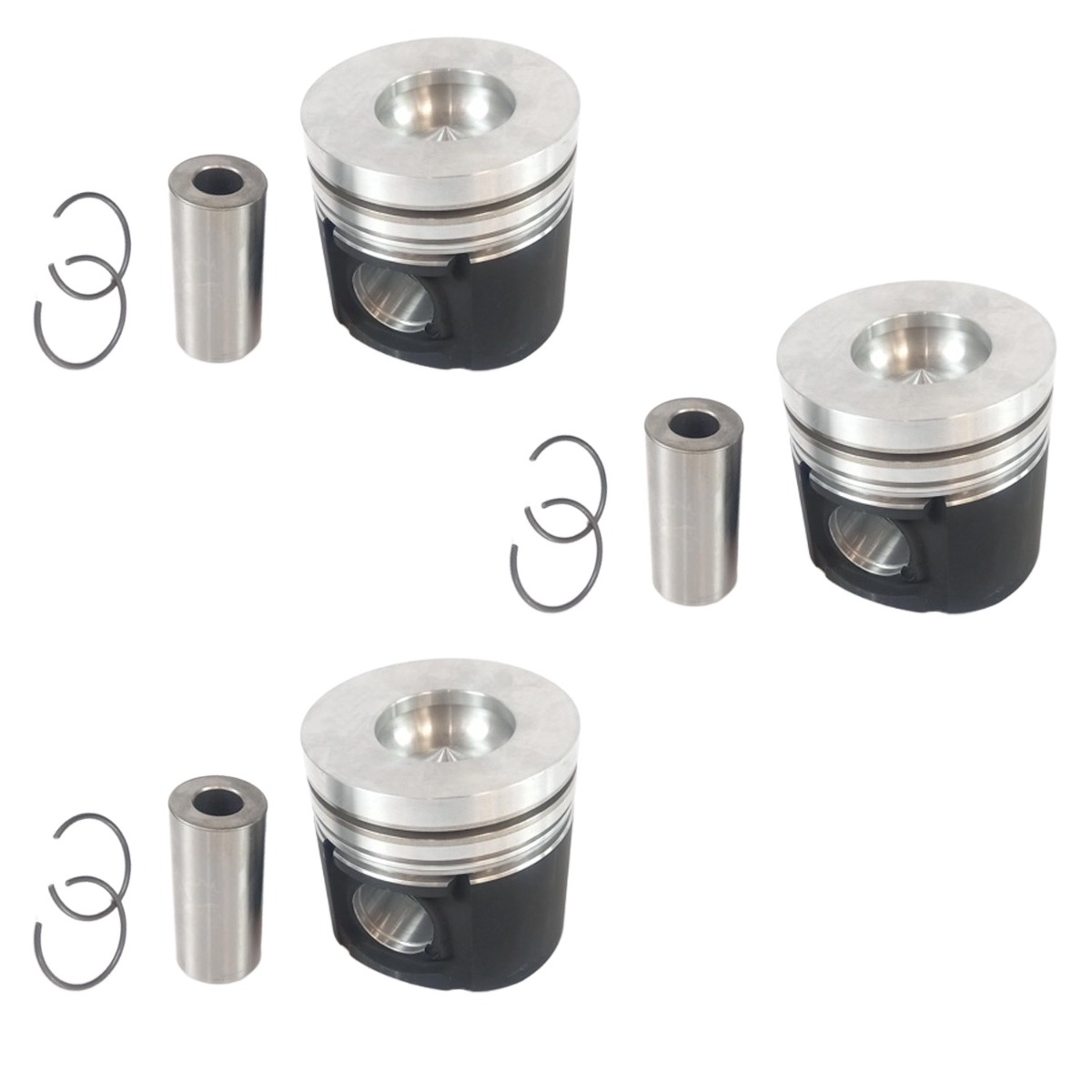 3PCS Jeu de Pistons et Segments 0427-1974 Pour Deutz