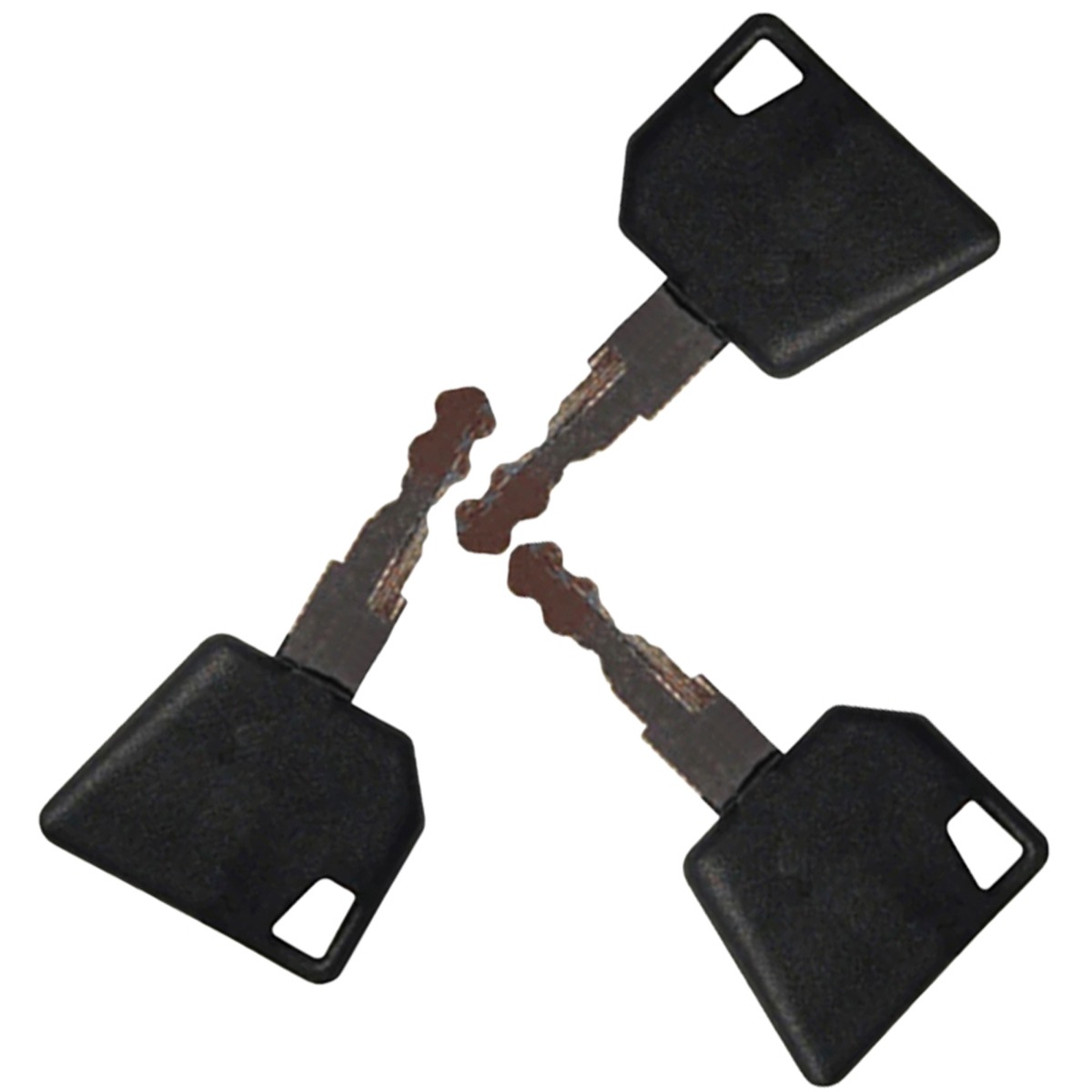Clé de contact 3 pièces 701/45501 pour JCB