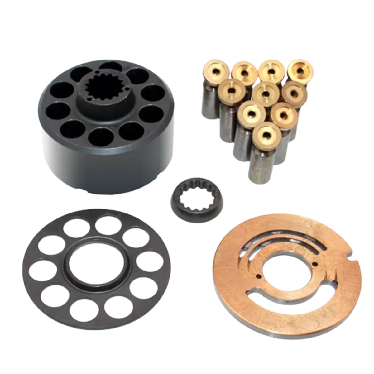 Pompe à piston hydraulique Pièce détachée PVD-3B-56P pour pelles