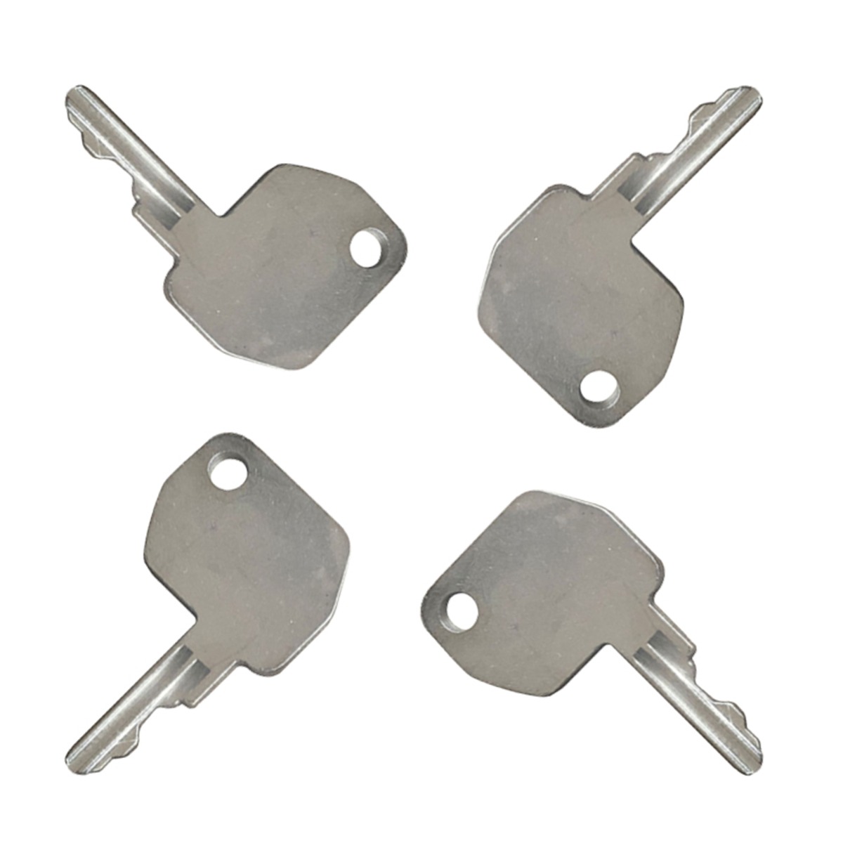 Clé de contact 4 pièces 92274 pour New Holland
