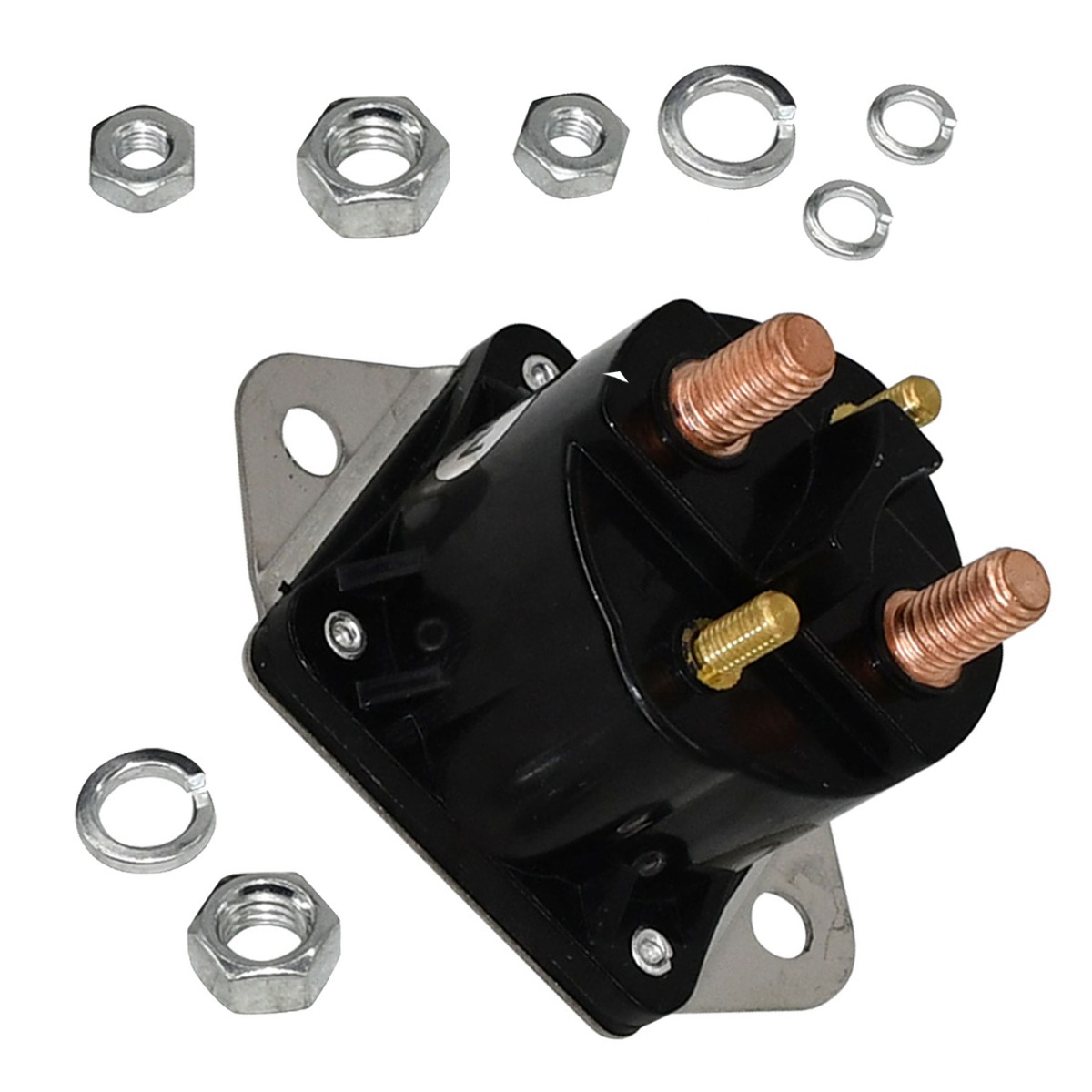 Relais solénoïde 12V 4 bornes 89-68258 pour Mercury