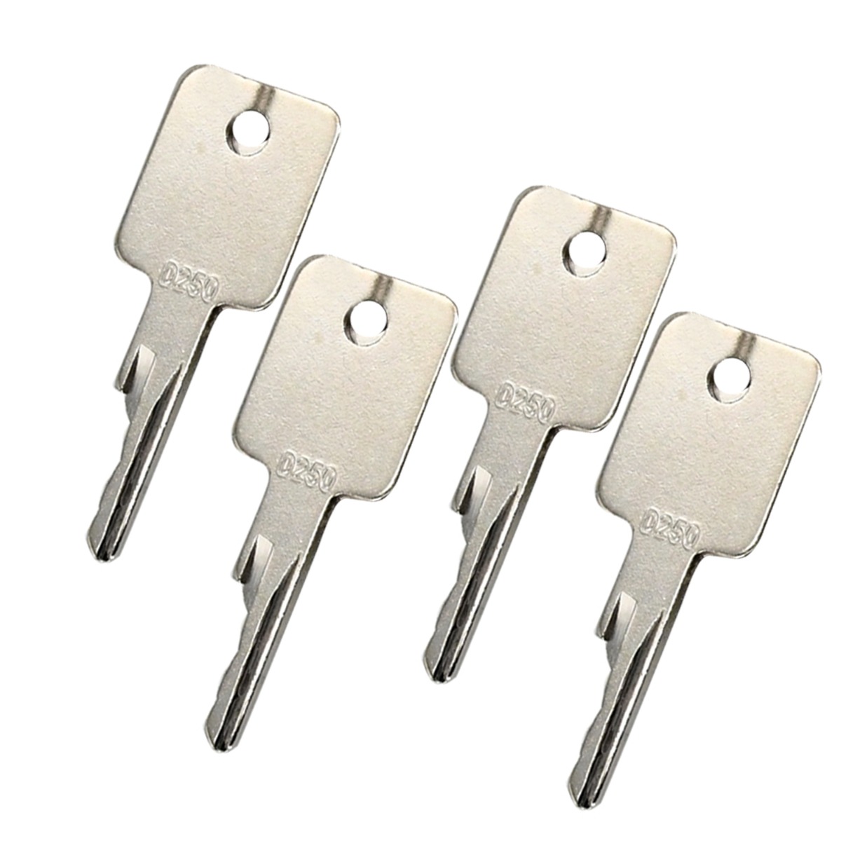 Clé de contact 4 pièces 6693241 pour Bobcat