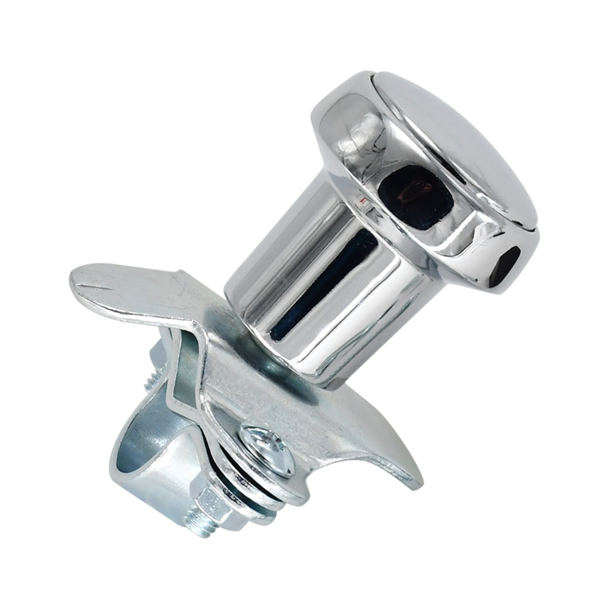 Bouton de poignée de volant RP-70100, argent chromé avec manchon en caoutchouc pour John Deere