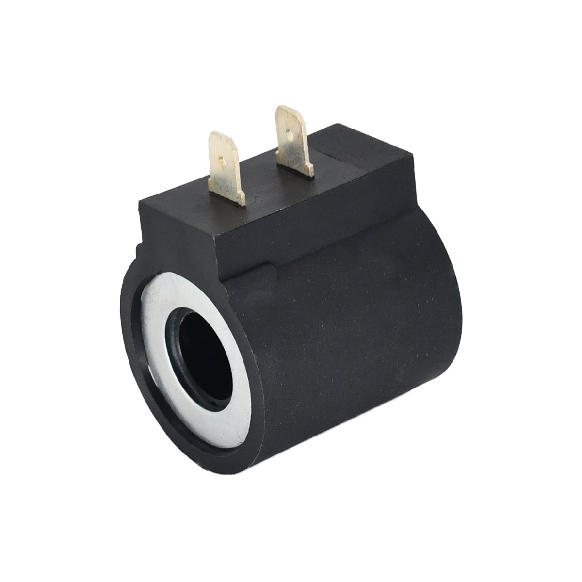 Bobine d'électrovanne 12V DC avec 2 bornes à fourche, trou de 1/2 "6301012 pour Hydraforce