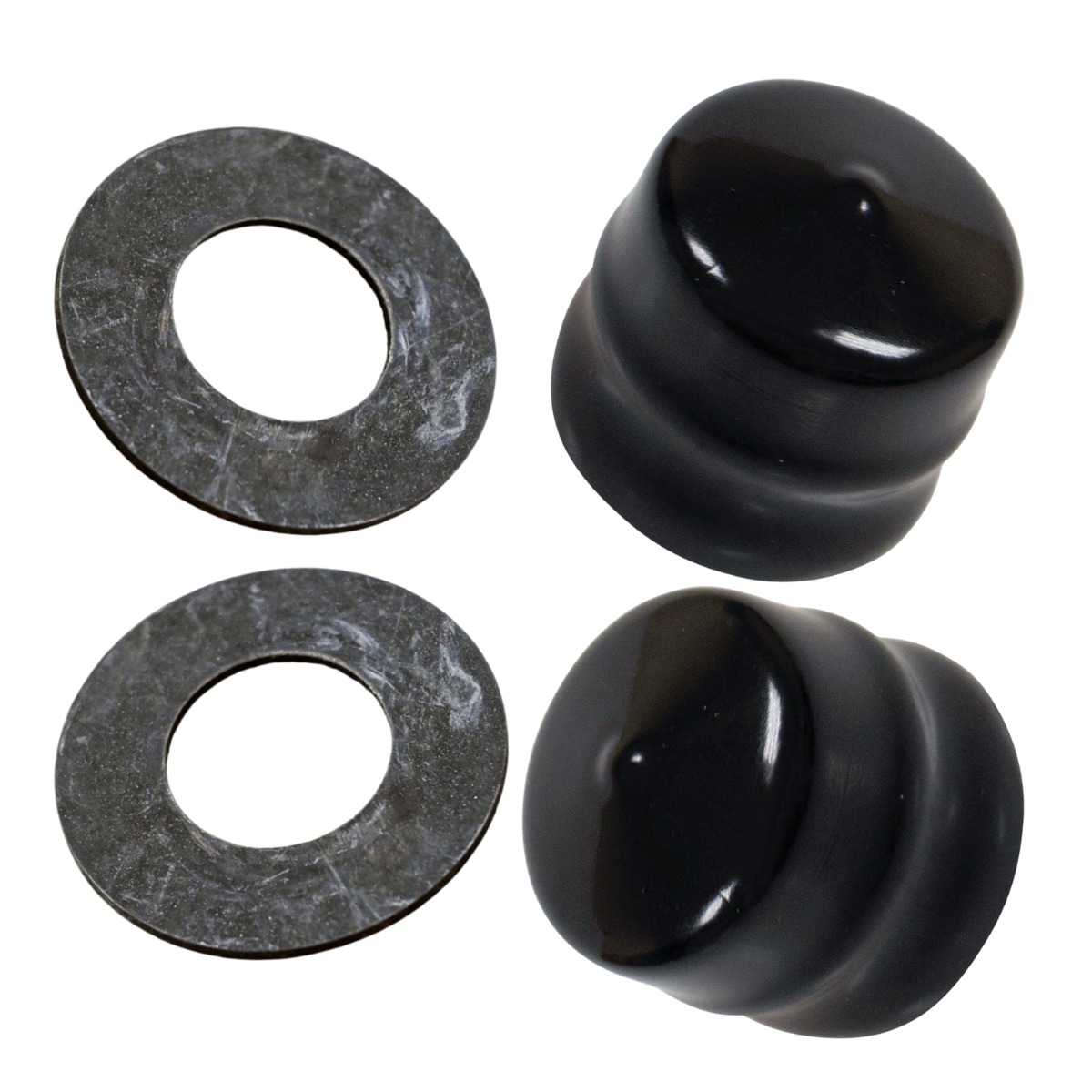 2 pièces capuchon d'axe de roue avant et rondelle 104757 pour Ariens