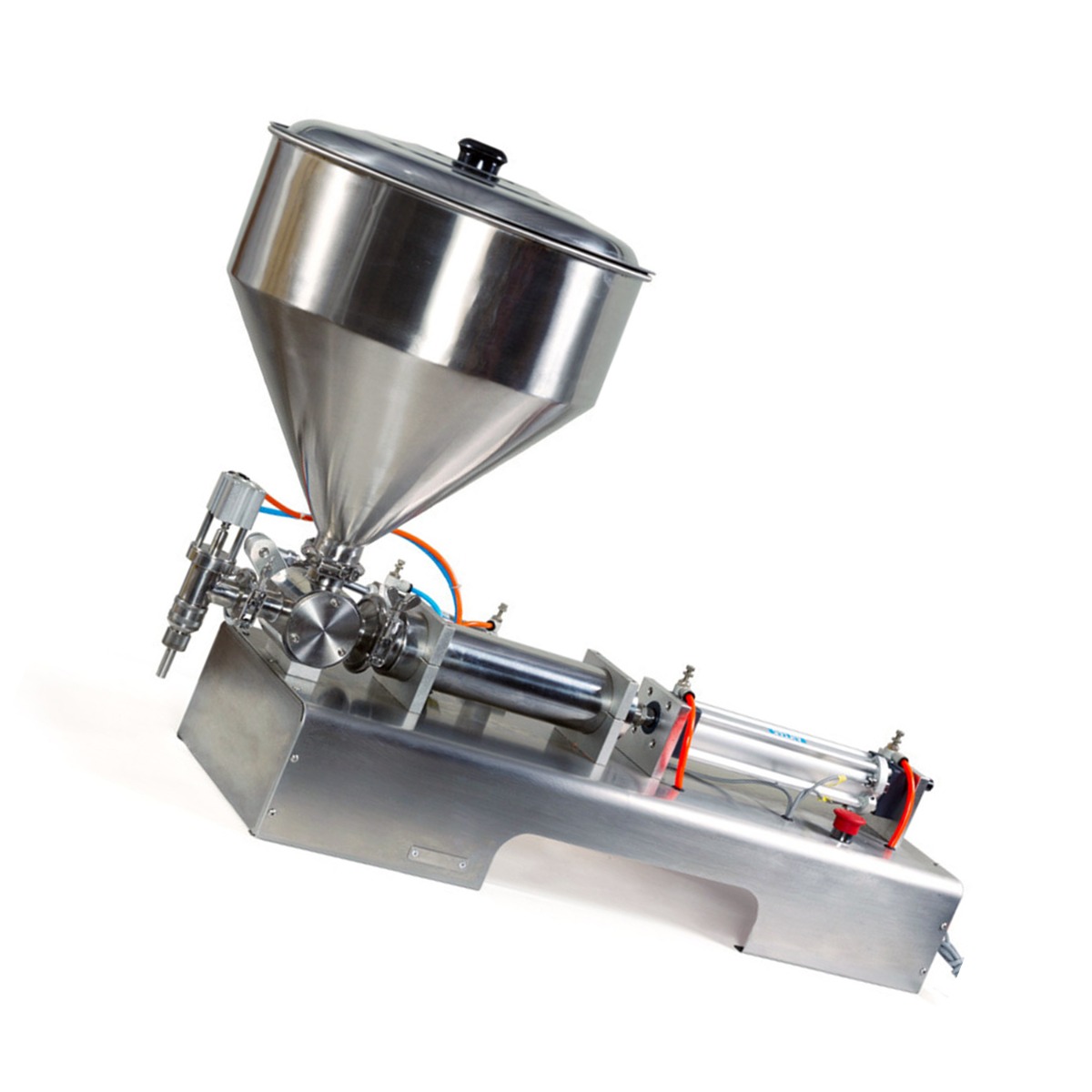 Remplisseuse de liquide pneumatique 110V 60Hz 100-1000ml pour la crème