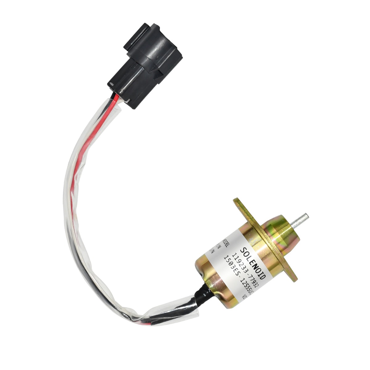 Electrovanne de coupure de carburant 11923377932 pour Komatsu