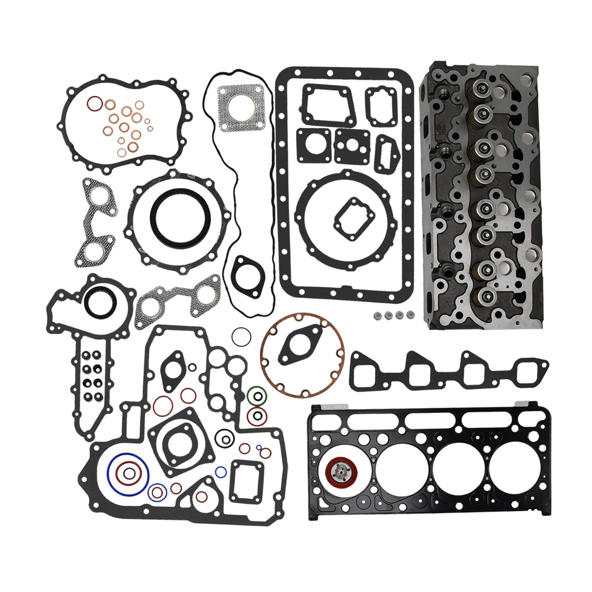 Culasse complète et jeu de joints 6655153 pour Kubota