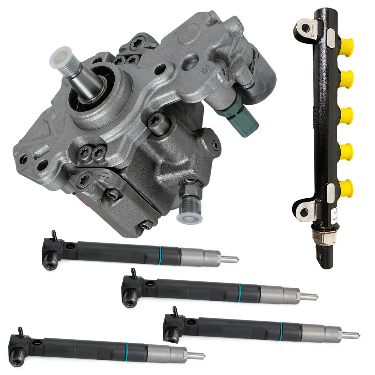 Pompe d'injection de carburant Kit d'injecteurs à rampe commune 7275454 pour Bobcat
